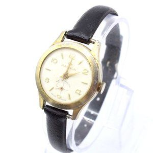 Vintage MANSON Automatic Watch Women's Classic Swiss Made Gold Tone 80's